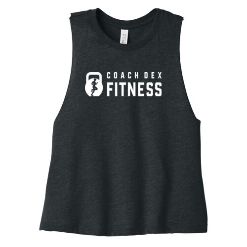 Bella Canvas Women's Racerback Cropped Tank Thumbnail
