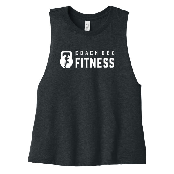Bella Canvas Women's Racerback Cropped Tank Thumbnail