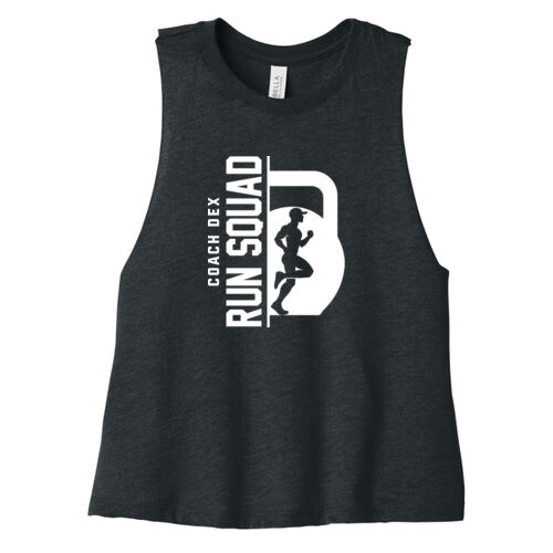 Bella Canvas Women's Racerback Cropped Tank Thumbnail