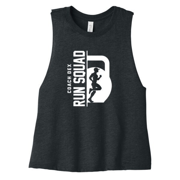 Bella Canvas Women's Racerback Cropped Tank Thumbnail